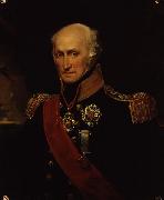 John Hayter Admiral Sir Benjamin Carew c 1833 oil painting on canvas